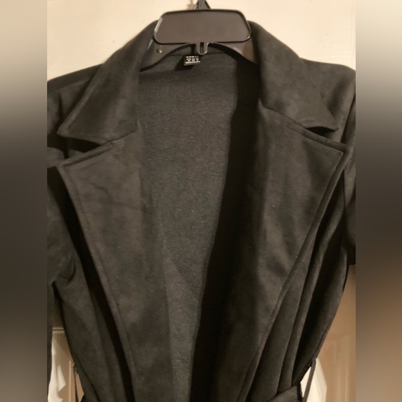SHEIN - Faux Suede Black Jacket, Medium,NWOT - Picture 3 of 11